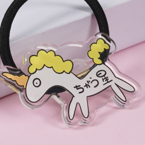 Custom Acrylic Hair Tie You-Goods